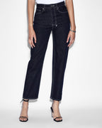 Womens Brooklyn Jean Zenith Straight Denim Jeans - Denim