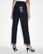 Womens Brooklyn Jean Zenith Straight Denim Jeans - Denim