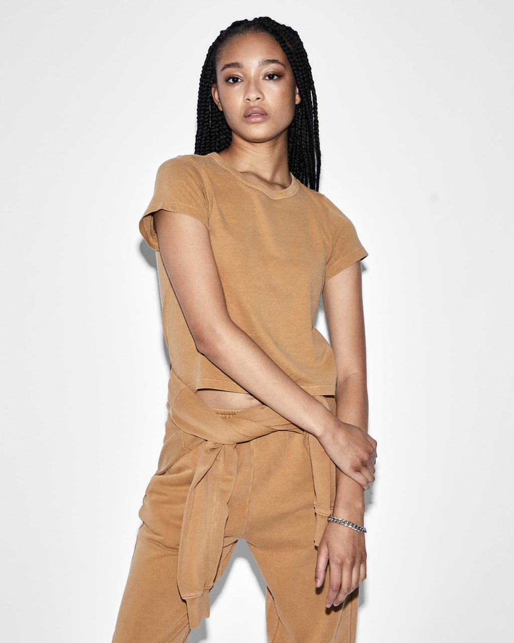 WOMENS 3 X 4 MINI SS TEE SUNKISSED TEES