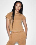 WOMENS 3 X 4 MINI SS TEE SUNKISSED TEES