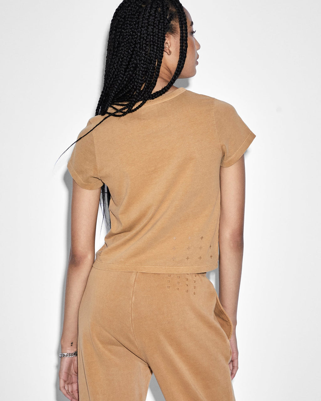WOMENS 3 X 4 MINI SS TEE SUNKISSED TEES