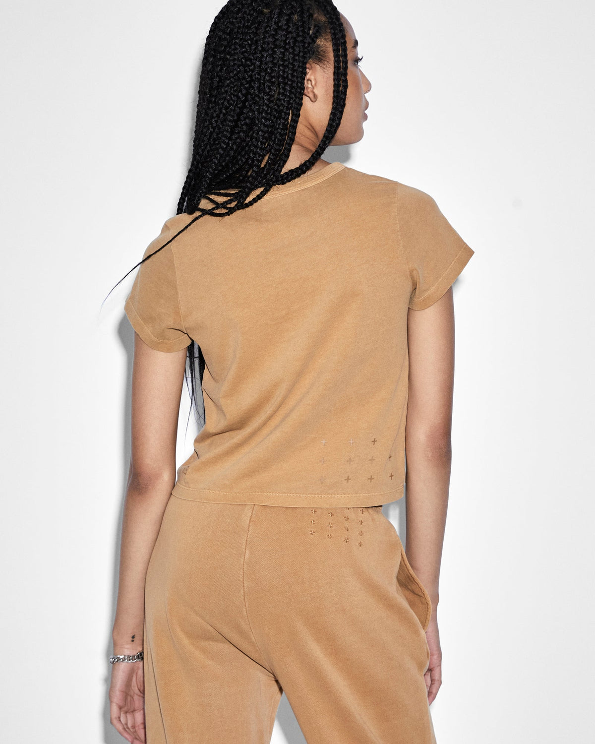 WOMENS 3 X 4 MINI SS TEE SUNKISSED TEES