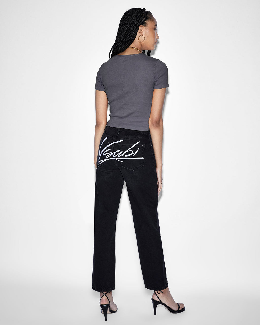 WOMENS ARISE SS TEE COAL TEES