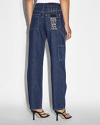 Womens Brooklyn Carpenter Legacy Straight Denim Jeans - Denim