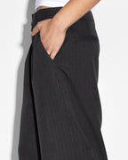 WOMENS REBEL TROUSER PINSTRIPE PANTS