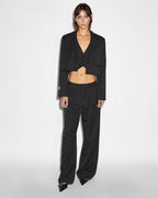 WOMENS REBEL TROUSER PINSTRIPE PANTS