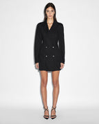 Womens Rapture Dress Stealth Fitted Dresses - Black