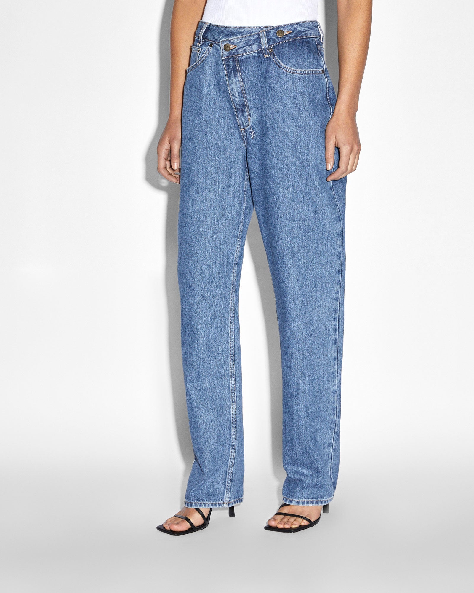 パンツ Ksubi denim jeans Blue W29 Strider Wide Leg Jeans Heritage - Blue Denim | Ksubi ++