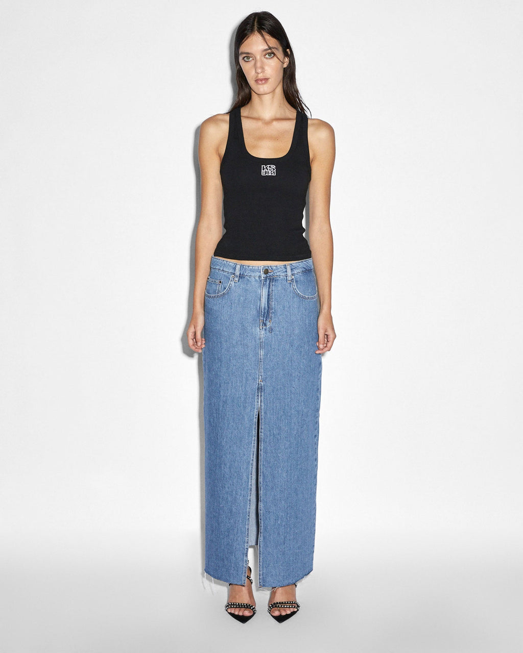 WOMENS KARA MAXI SKIRT HERITAGE SKIRTS