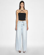 WOMENS ARISE TUBE TOP BLACK FASHION TOPS
