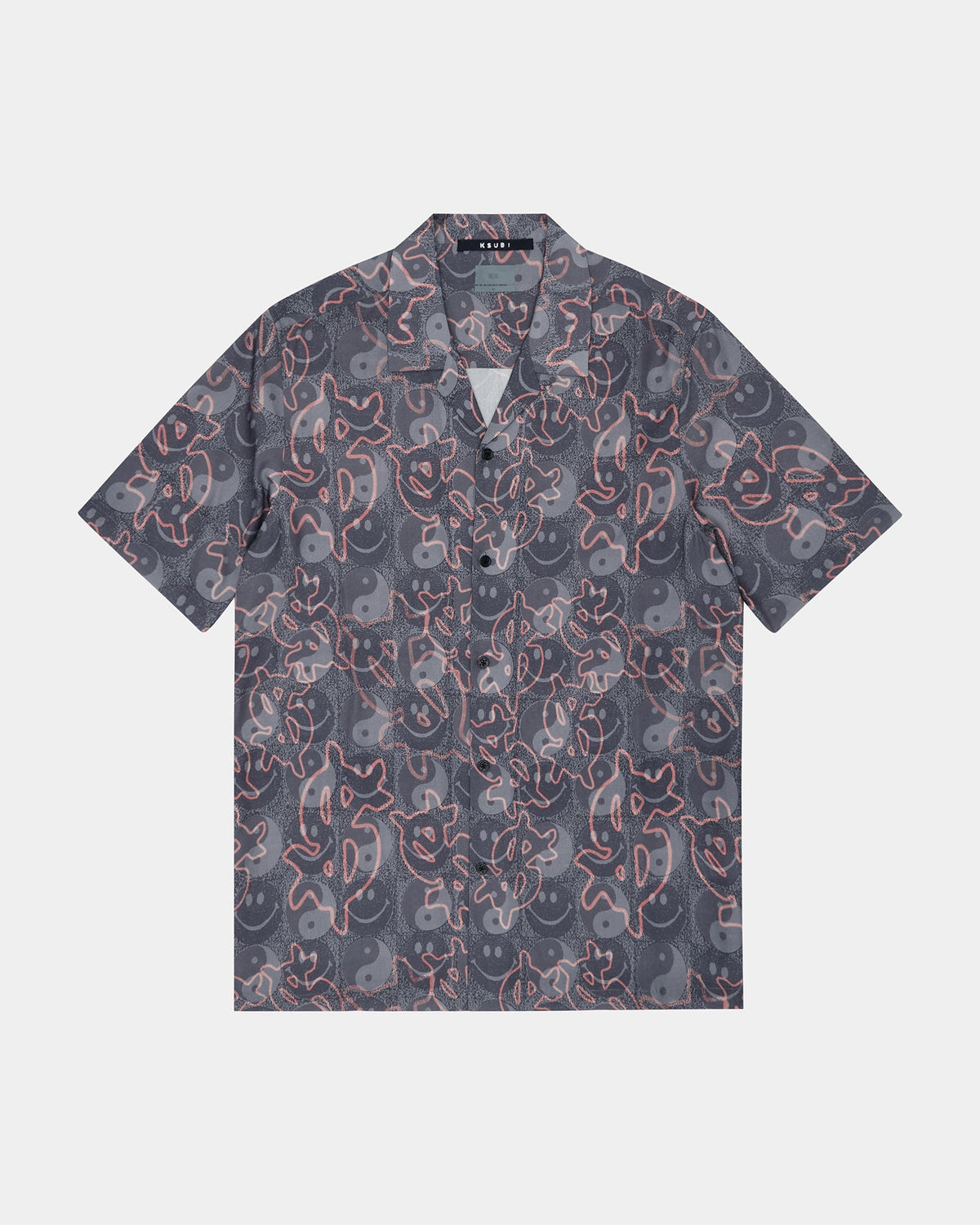MENS YIN DOLLAR RESORT SS SHIRT MULTI SHIRTS