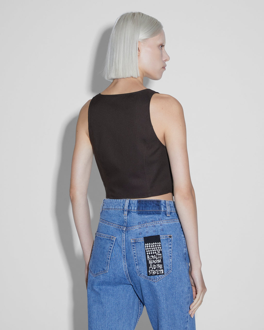 WOMENS REBEL TOP UMBER FASHION TOPS