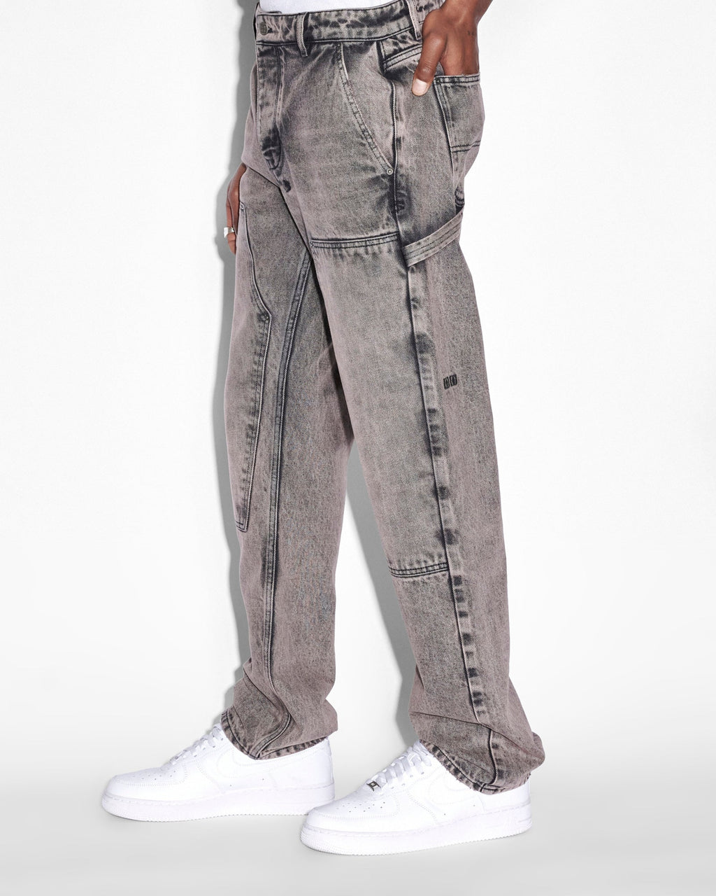 Mens Readyset Pant Dusted Slim Pants - Grey
