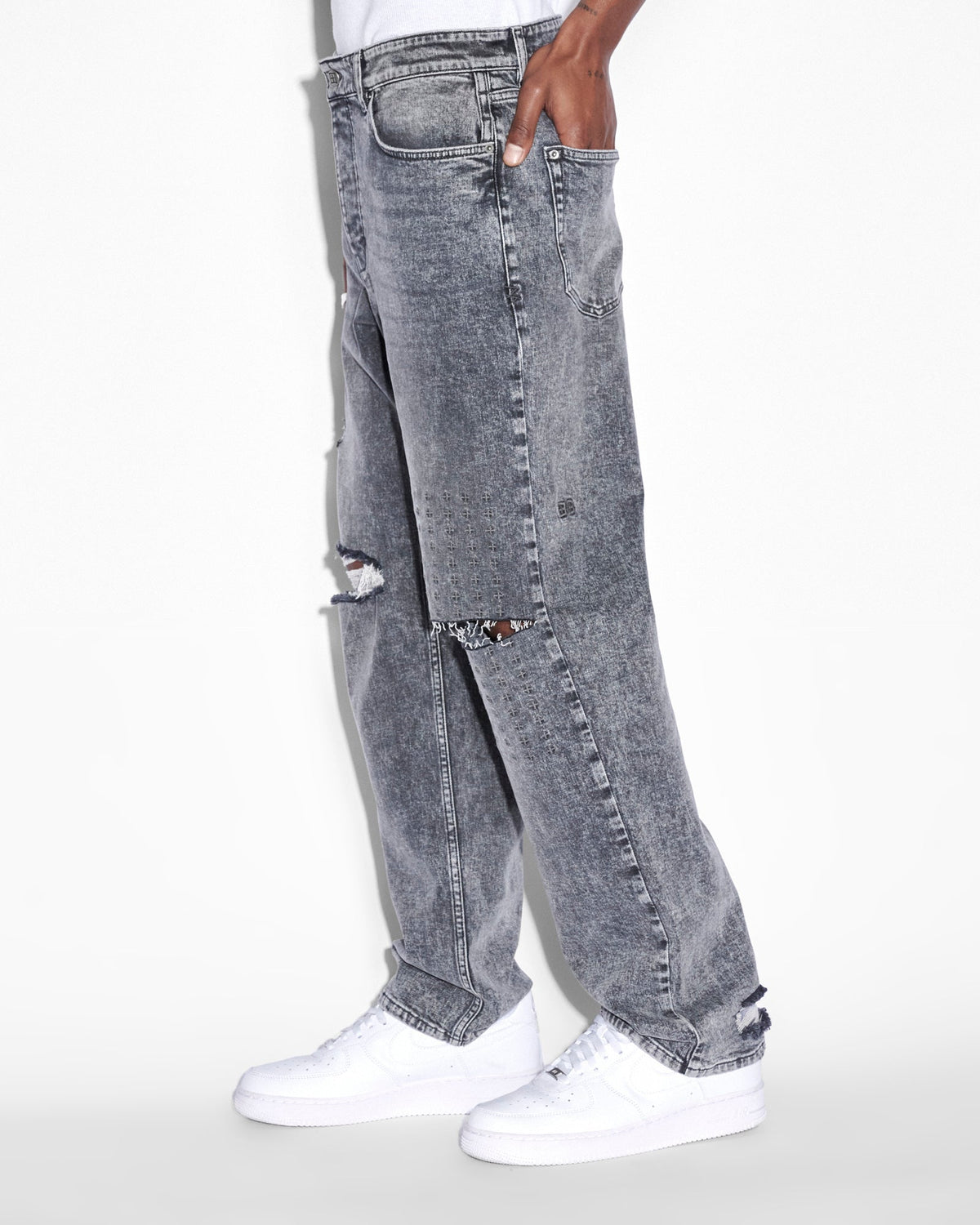 MENS ANTI K KRETE DENIM JEANS