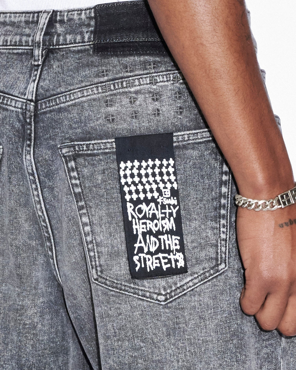 MENS ANTI K KRETE DENIM JEANS