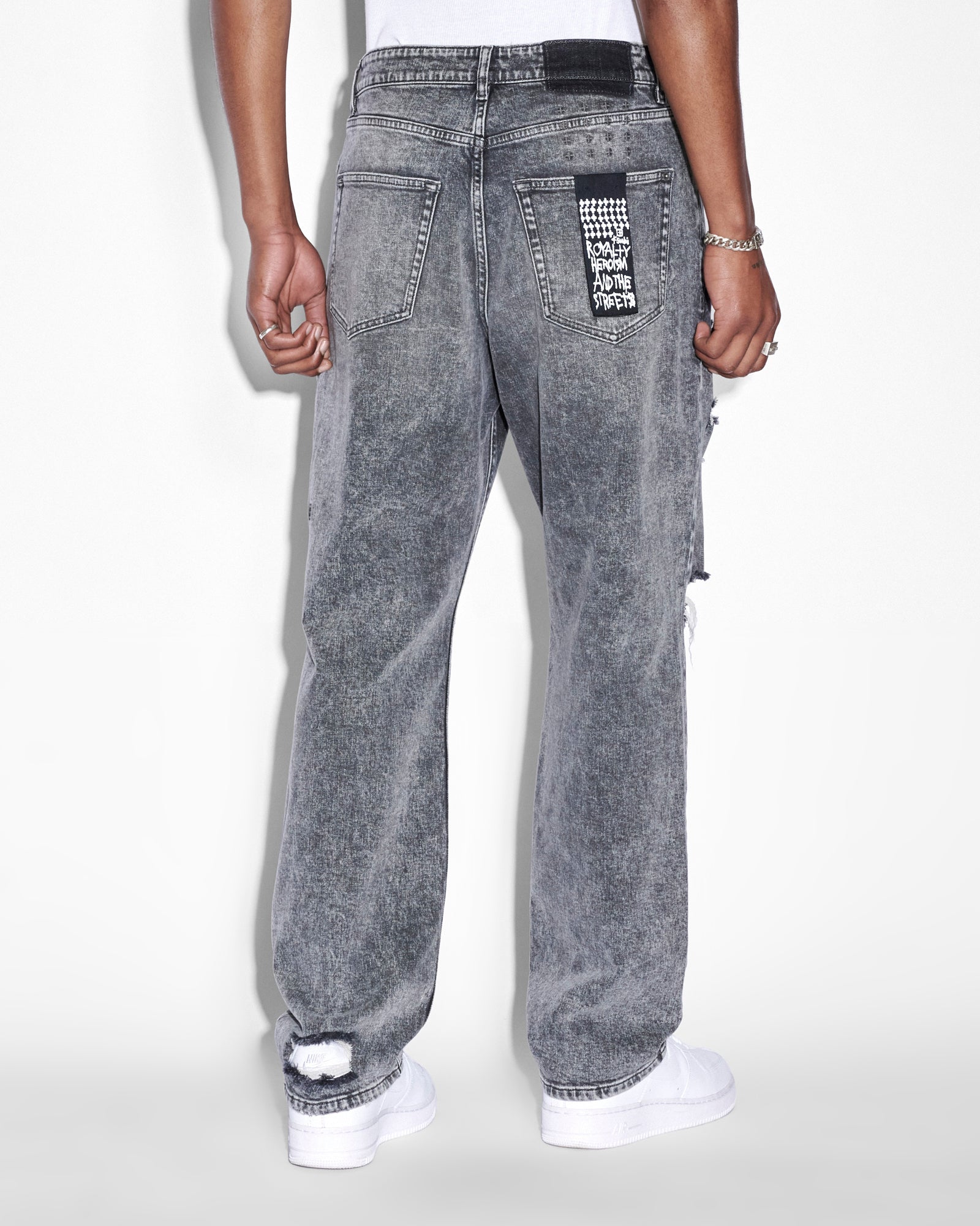 MENS ANTI K KRETE RELAXED DENIM JEANS