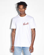 Mens Autograph Kash Ss Tee Space White Regular Tees - White