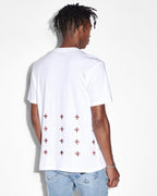 Mens Autograph Kash Ss Tee Space White Regular Tees - White