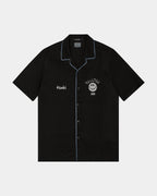 MENS ZINE RESORT SS SHIRT BLACK SHIRTS