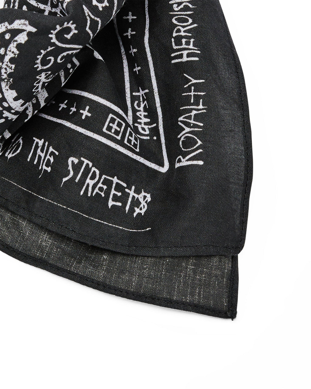 GHOSTED BANDANA BLACK/WHITE ACCESSORIES