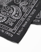 GHOSTED BANDANA BLACK/WHITE ACCESSORIES