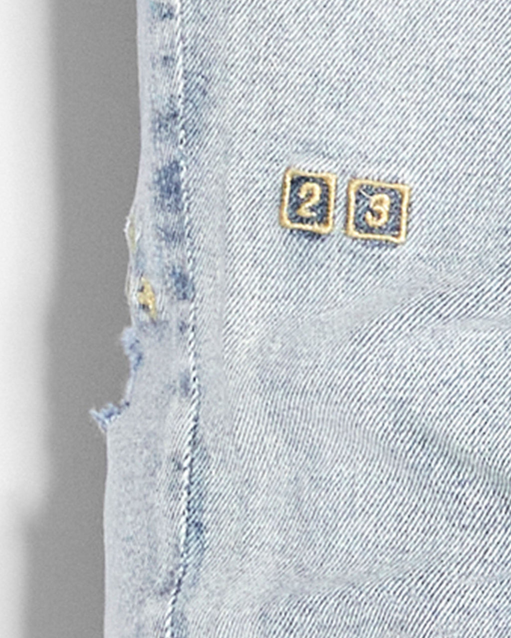 Mens Ksubi 23 Van Winkle Mid Blue Skinny Denim Jeans - Denim