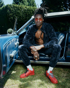 MENS ANTIDOTE LOFI TRAK PETROL PANTS
