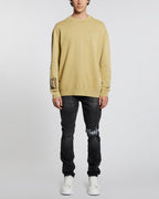 MENS CROWDED KASH CREW PATROL FLEECE