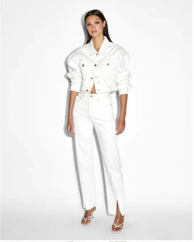 WOMENS  PLAYBACK SUGAR RUSH PANEL STRAIGHT DENIM JEANS