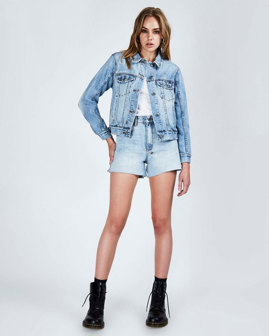 WOMENS CLASSIC JACKET UNDERRATED BLUE JACKETS