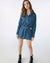 MANIFESTO SHIRTDRESS STEEL BLUE