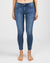 WOMENS  SPRAY ON DAILY BLUE SKINNY DENIM JEANS
