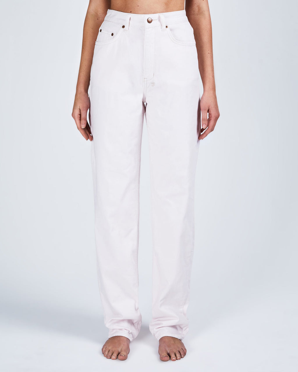 WOMENS PLAYBACK BARELY BLUSH DENIM JEANS
