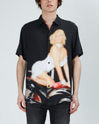 Mens Hommage Ss Shirt Black Shirts - Black