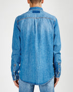 Mens De Nimes Shirt Young American Shirts - Denim
