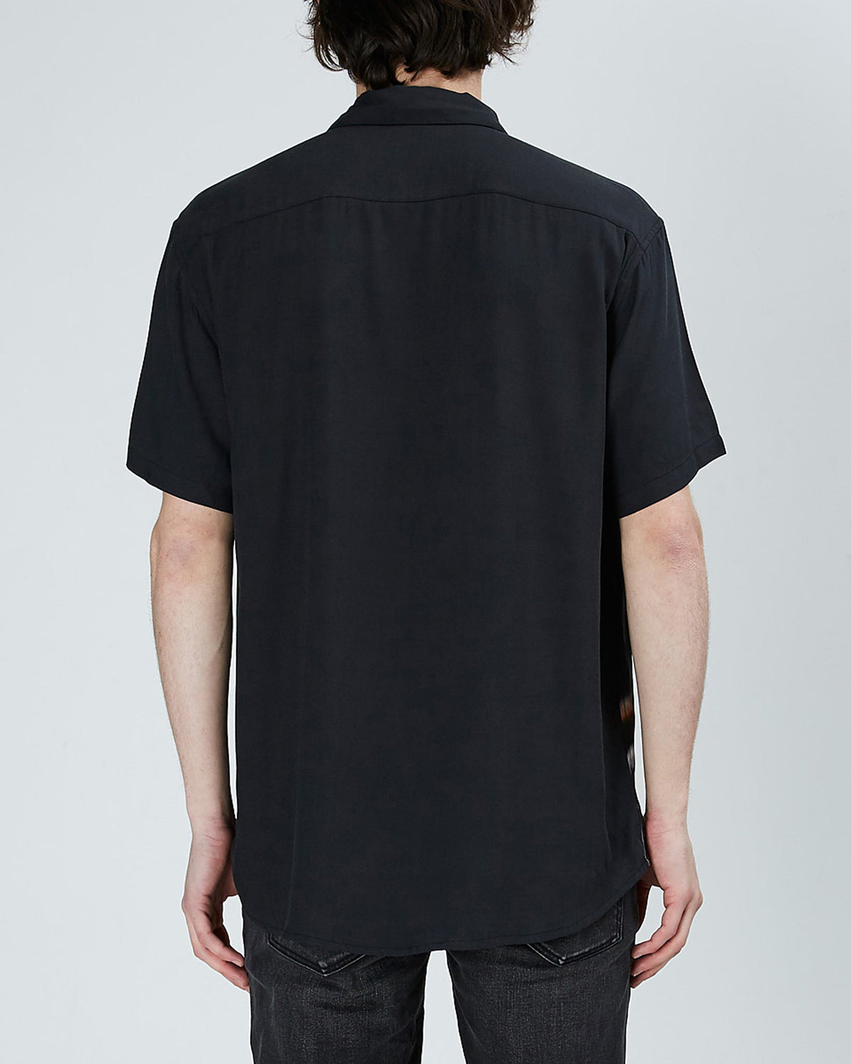 Mens Hommage Ss Shirt Black Shirts - Black