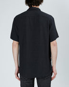 Mens Hommage Ss Shirt Black Shirts - Black