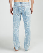Mens Chitch Electric Marble Slim Denim Jeans - Denim