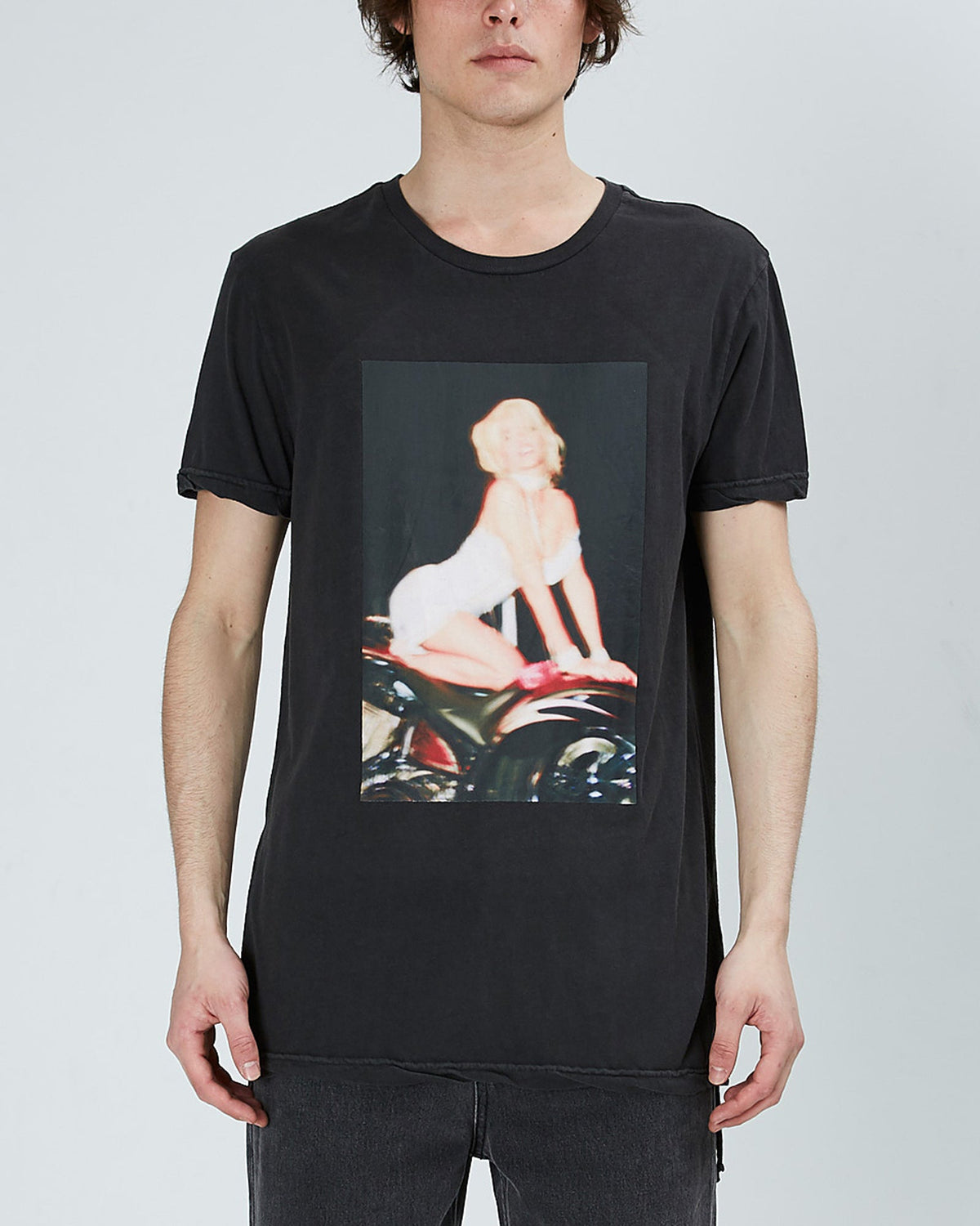 Mens Hommage Ss Tee Black Tees - Black