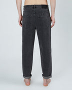 Mens Bullet Cement Relaxed Denim Jeans - Grey