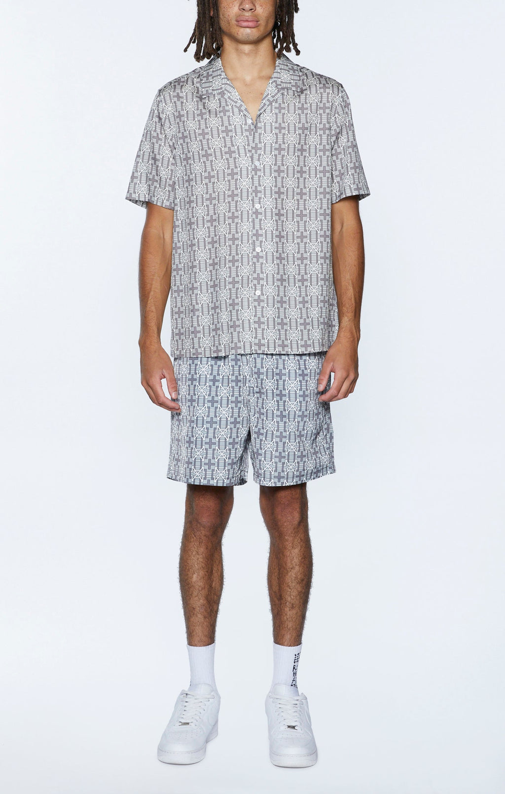 MENS PLUS RESORT SS SHIRT STONE SHIRTS