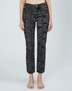 WOMENS SLIM PIN TYPE O DENIM JEANS