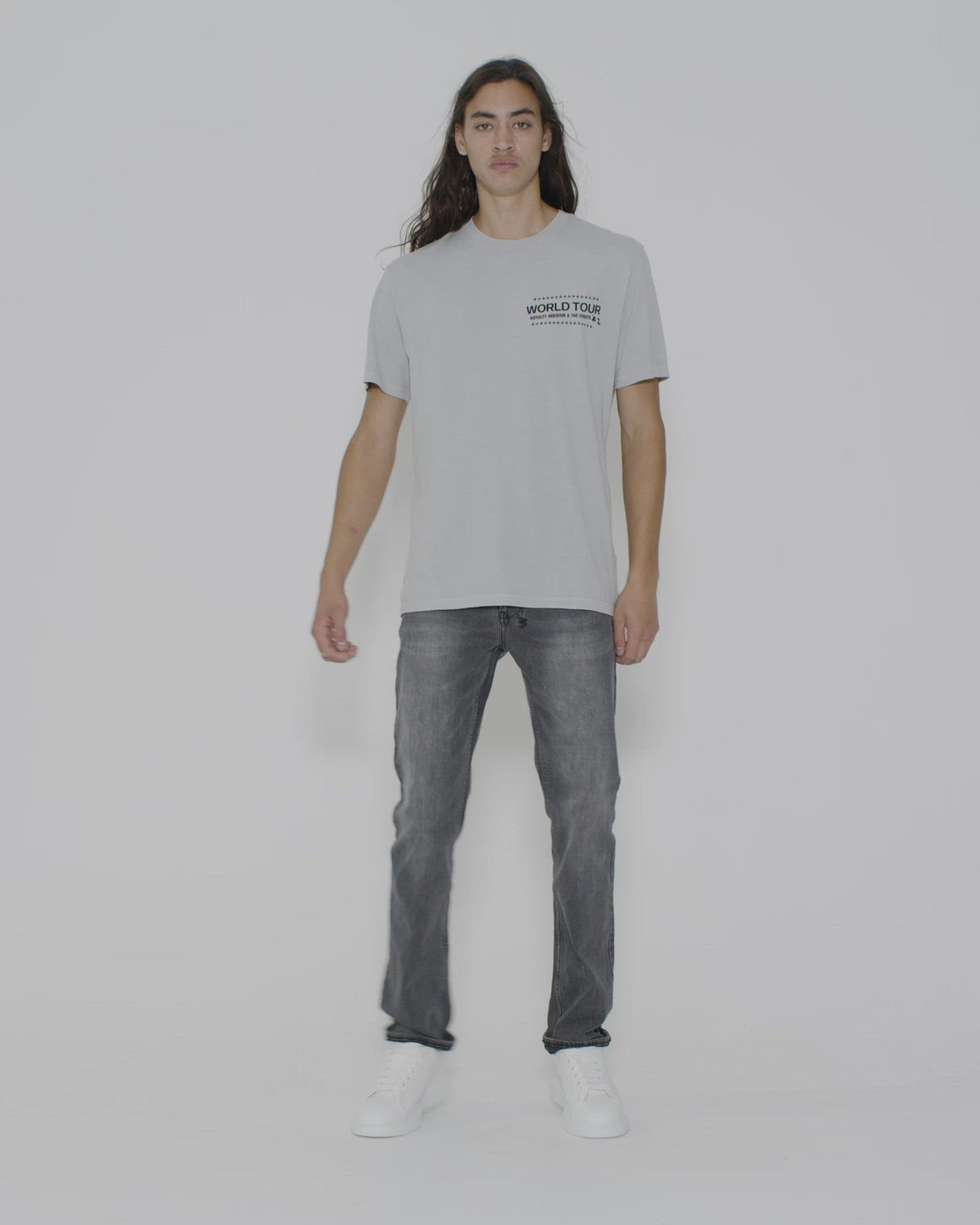 MENS PASTE UP BIGGIE SS TEE MOON TEES