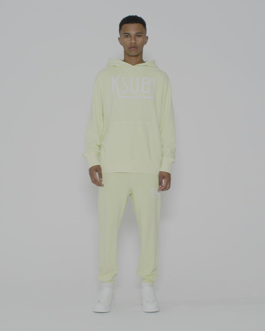 Mens Ticket Restore Trak Acid Slim Pants - Green
