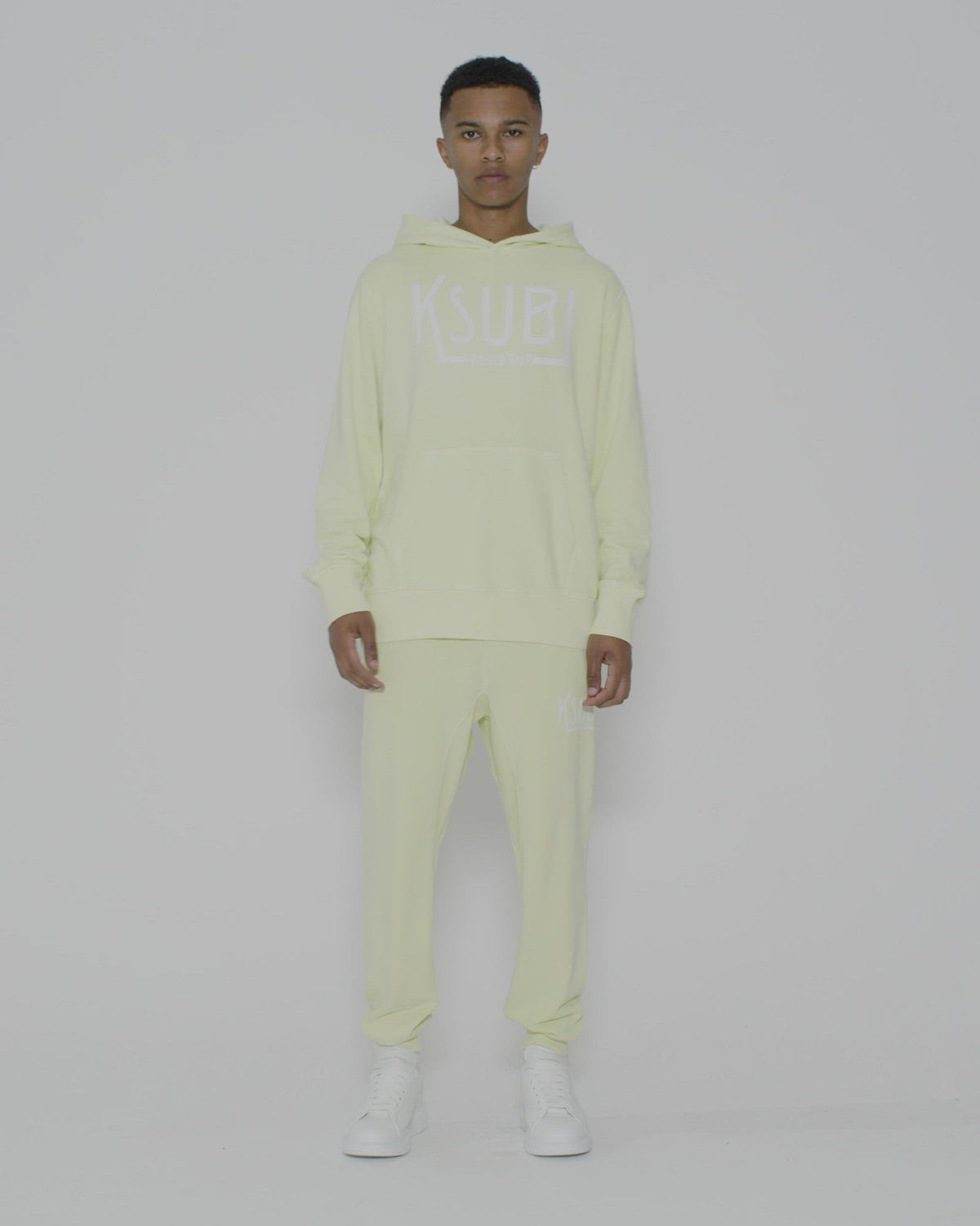 Mens Ticket Restore Trak Acid Slim Pants - Green