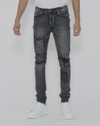 MENS VAN WINKLE MASH UP DENIM JEANS