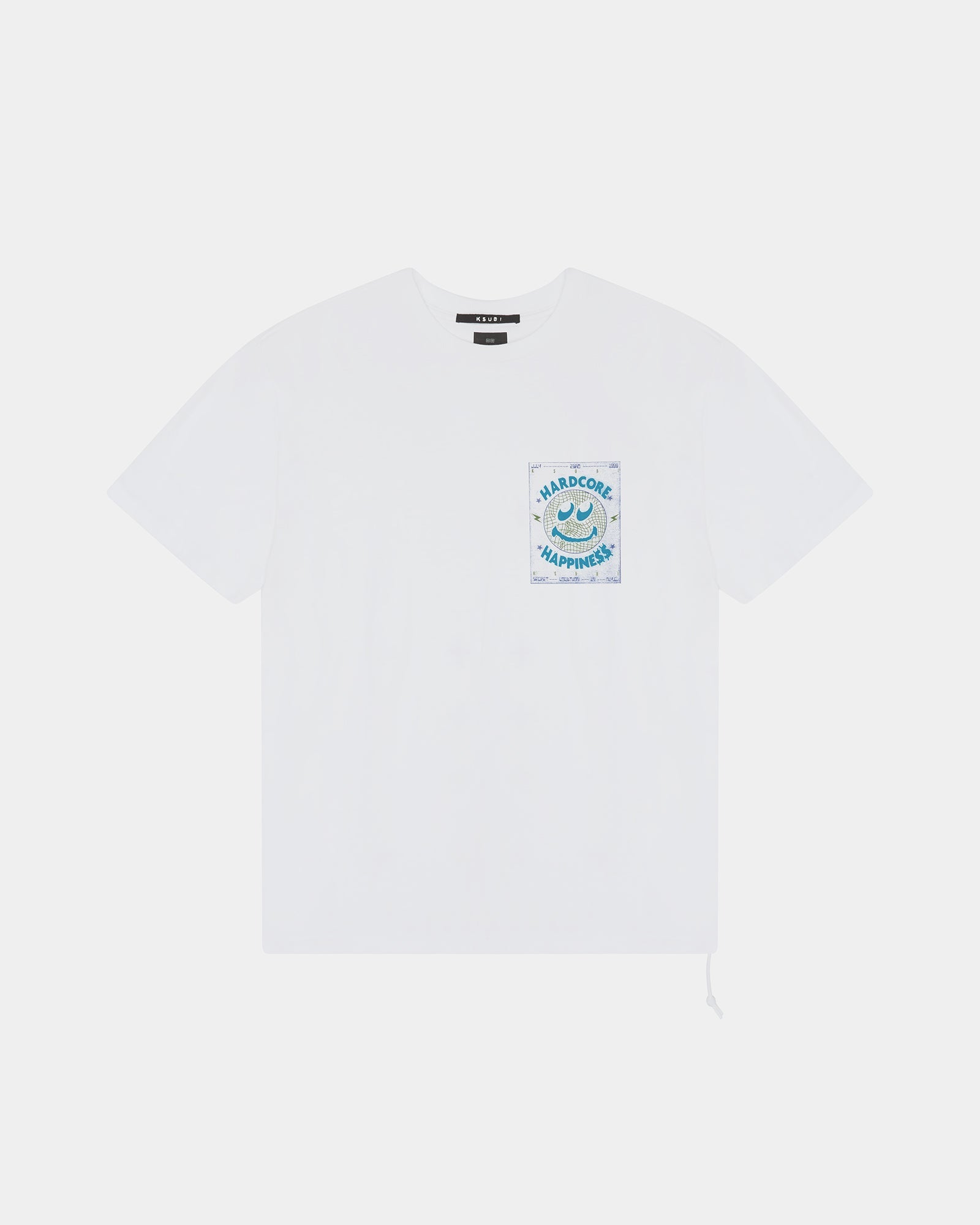 Hardcore Biggie Short Sleeve T-shirt - Tru White | Ksubi