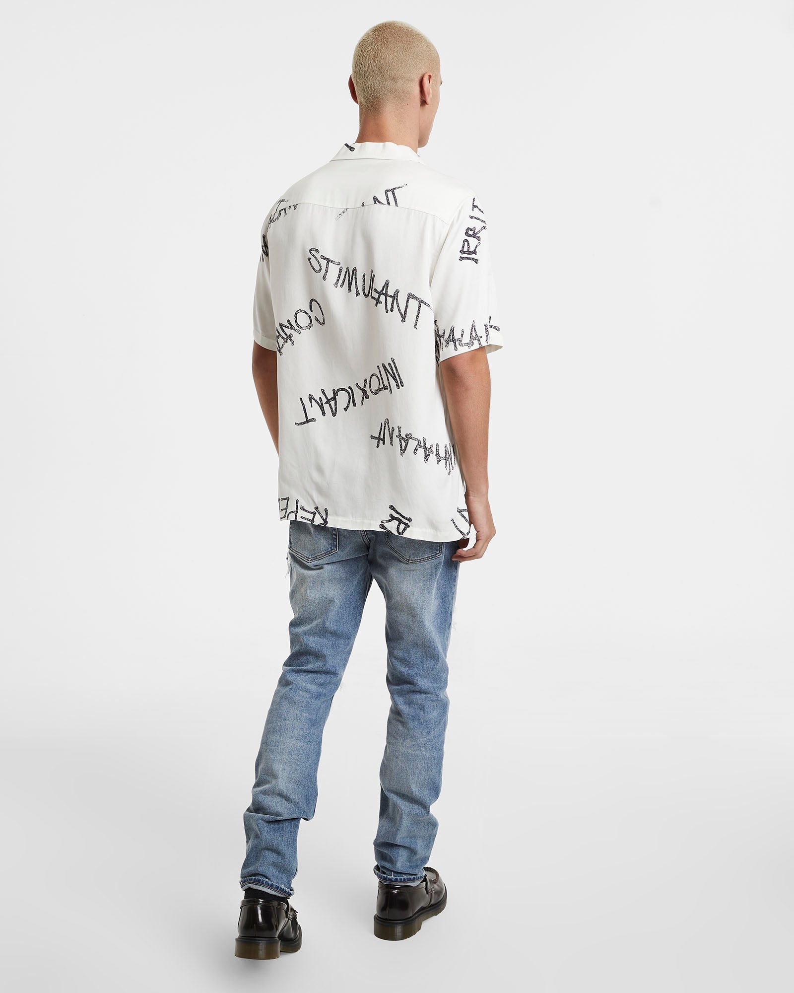 Shop The Intoxicant Resort Ss Shirt White | Ksubi ++