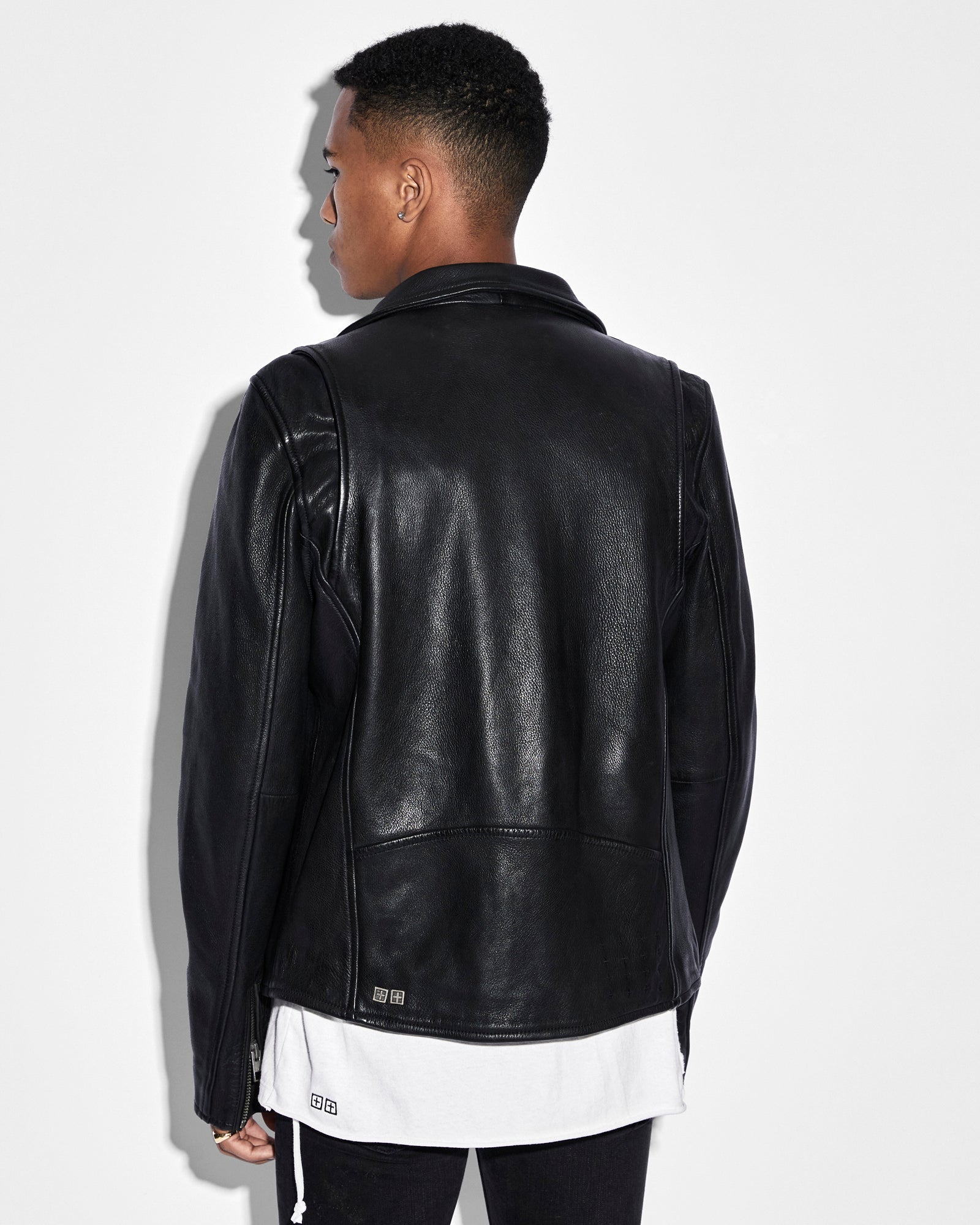 Buy Capitol Leather Jacket Black | Ksubi | Ksubi