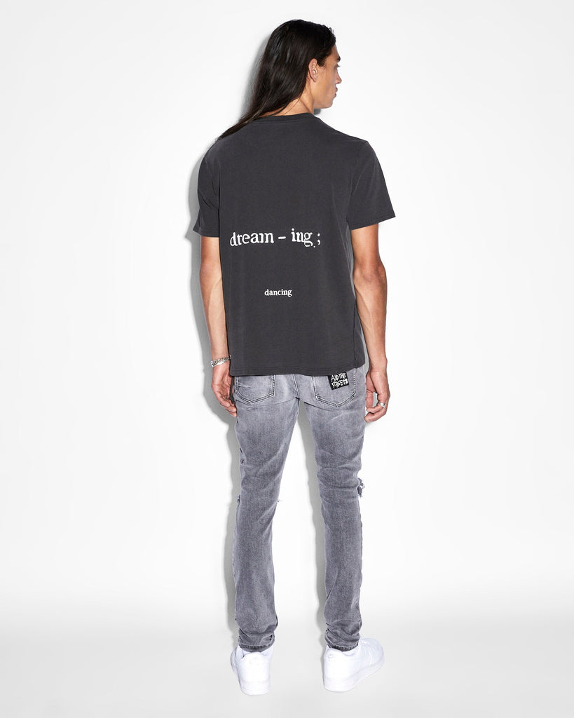 DREAMING KASH SS TEE FADED BLACK